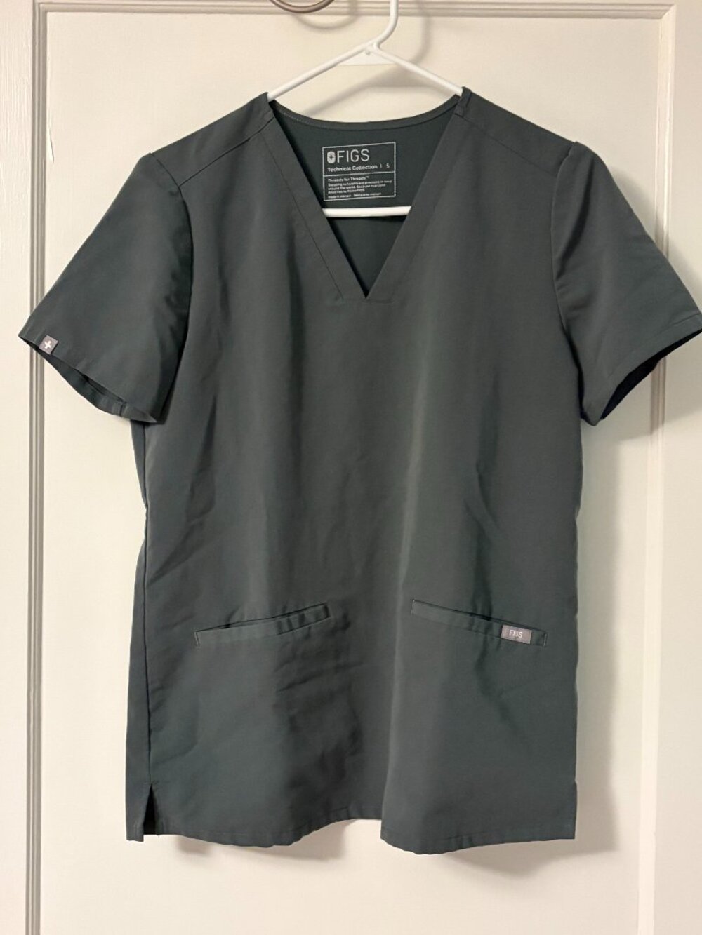 Figs women's small scrub set Bonsai High Waisted Yola skinny pant and casma top